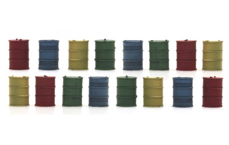 387291 Oil Drums (HO scale 1/87th)